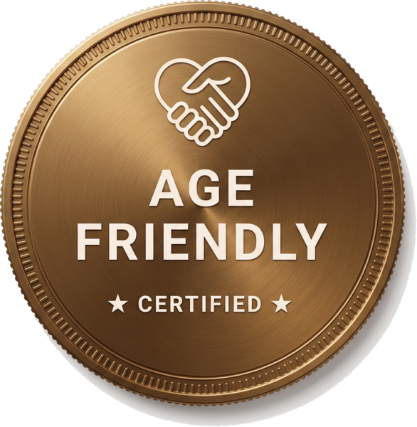 Selo Age Friendly Certified - certificação de empresa inclusiva por idade